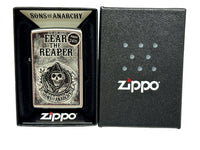 2015 28502 Sons of Anarchy Fear the Reaper Zippo Lighter - Hers and His Treasures