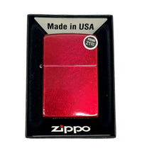 2016 Candy Apple Red MT 21063 Zippo Lighter - Hers and His Treasures