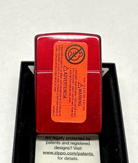 2016 Candy Apple Red MT 21063 Zippo Lighter - Hers and His Treasures