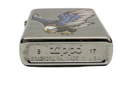 2017 Eagle Flag 28449 High Polished Chrome Zippo Lighter - Hers and His Treasures