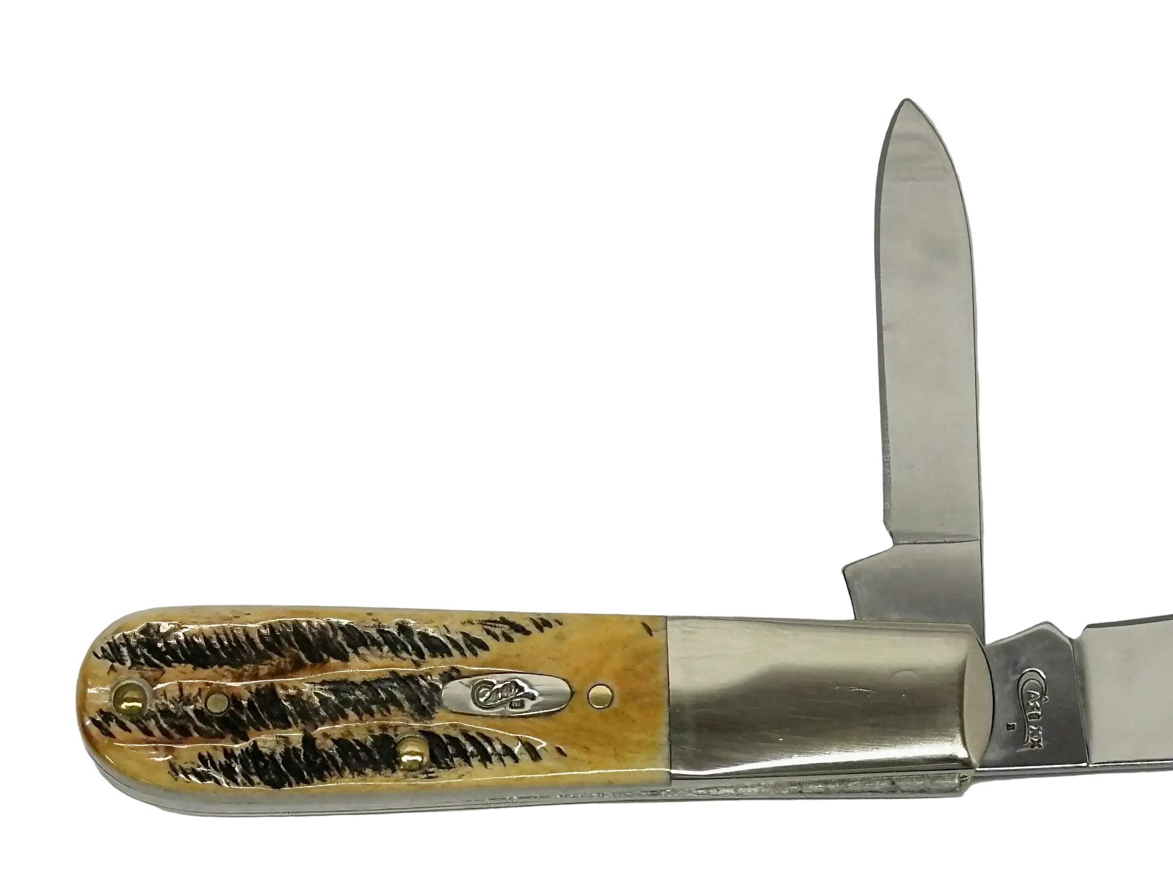 2019 Case XX 6.52009 1/2 Bone Stag Barlow Pocket Knife - Hers and His Treasures