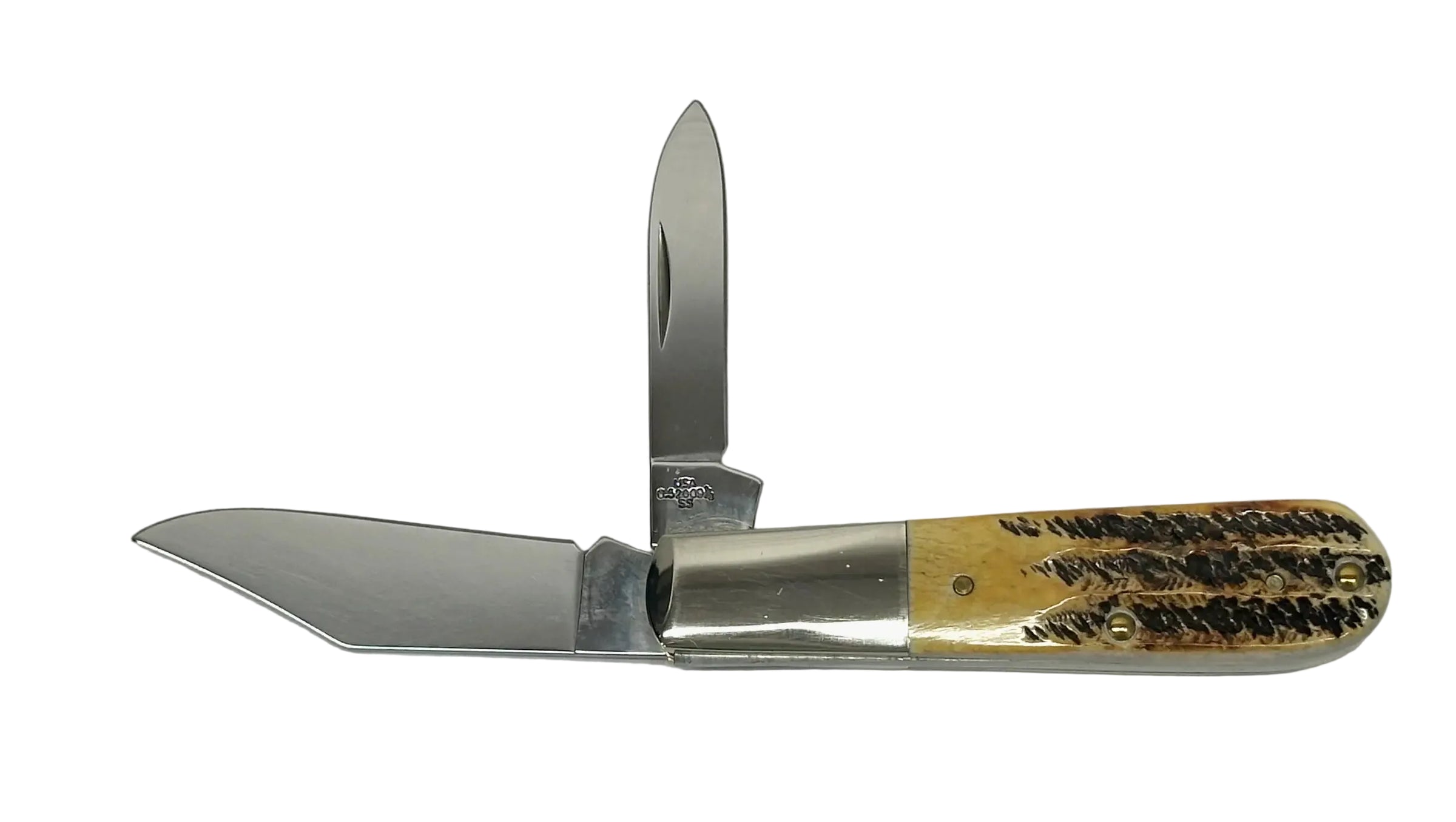 2019 Case XX 6.52009 1/2 Bone Stag Barlow Pocket Knife - Hers and His Treasures