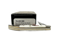 2023 Case XX 610096 White Synthetic Tiny Toothpick Pocket Knife - Hers and His Treasures