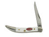 2023 Case XX 610096 White Synthetic Tiny Toothpick Pocket Knife - Hers and His Treasures