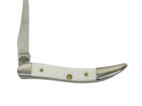 2023 Case XX 610096 White Synthetic Tiny Toothpick Pocket Knife - Hers and His Treasures
