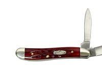 2025 Case XX Old Red Bone Pocket Worn Peanut Pocket Knife - Hers and His Treasures