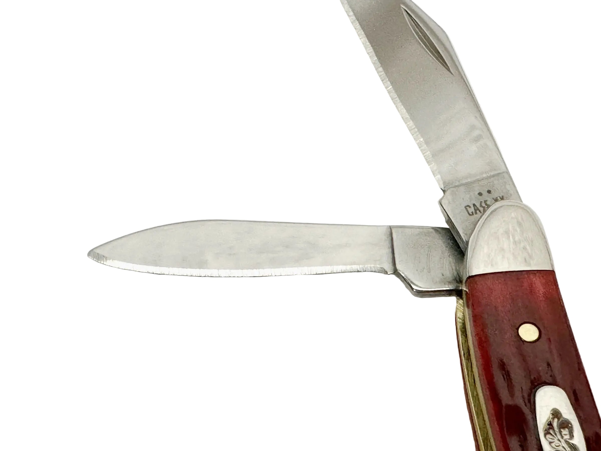 2025 Case XX Old Red Bone Pocket Worn Peanut Pocket Knife - Hers and His Treasures