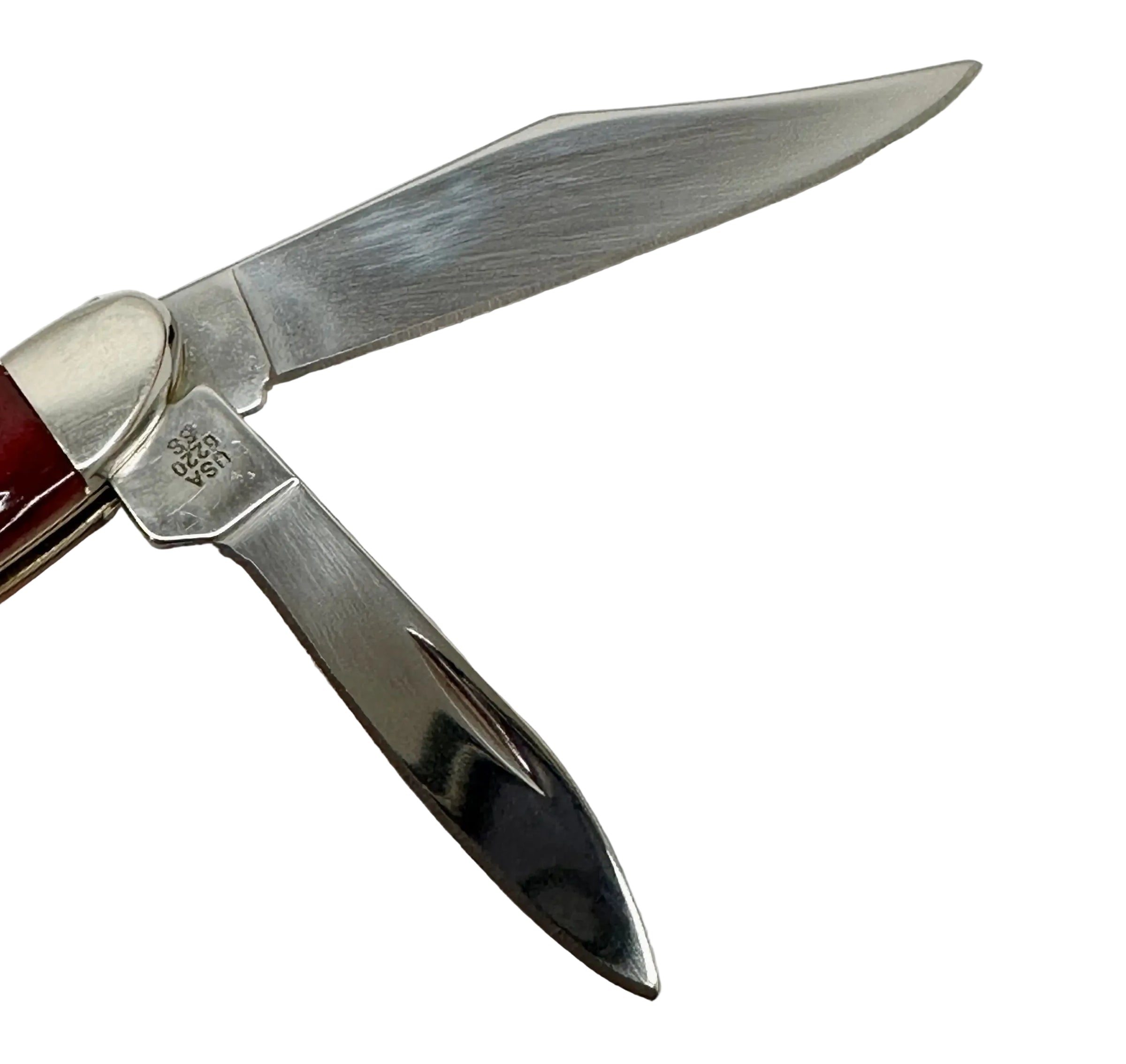 2025 Case XX Old Red Bone Pocket Worn Peanut Pocket Knife - Hers and His Treasures