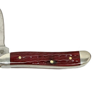 2025 Case XX Old Red Bone Pocket Worn Peanut Pocket Knife - Hers and His Treasures