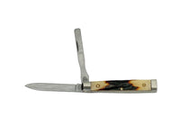 2025 Case XX R5282SP Red Stag Baby Doctors Knife - Hers and His Treasures