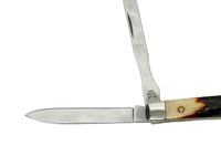 2025 Case XX R5282SP Red Stag Baby Doctors Knife - Hers and His Treasures