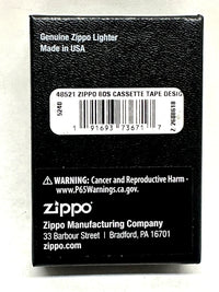 2023 80s Cassette Tape Purple Matte Zippo Lighter - Hers and His Treasures