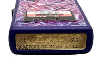 2023 80s Cassette Tape Purple Matte Zippo Lighter - Hers and His Treasures