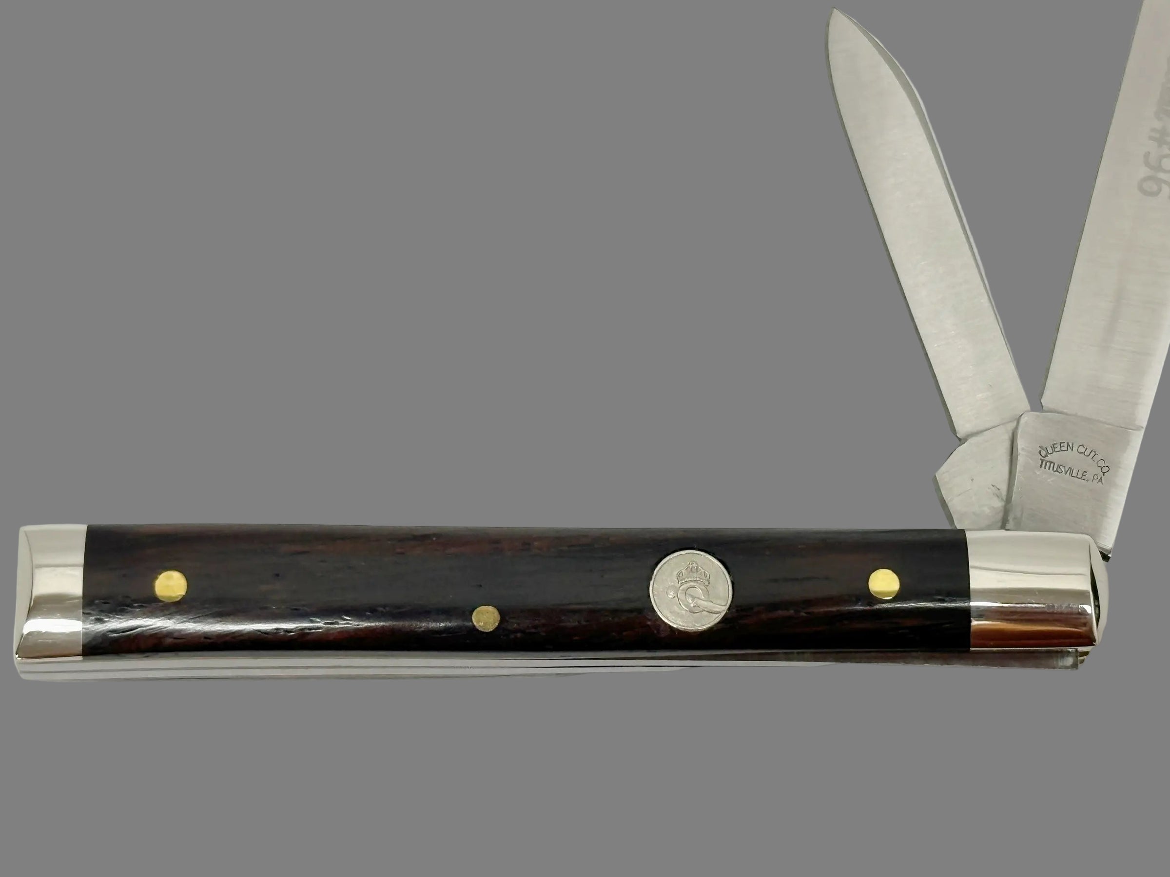 Queen Steel #96 Premium Wood Physicians Knife - Hers and His Treasures