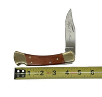 Buck 110 Founder's Edition Al Buck Signature Folding Hunter Pocket Knife - Hers and His Treasures