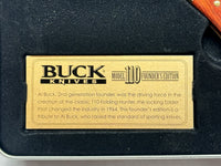 Buck 110 Founder's Edition Al Buck Signature Folding Hunter Pocket Knife - Hers and His Treasures