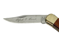 Buck 110 Founder's Edition Al Buck Signature Folding Hunter Pocket Knife - Hers and His Treasures