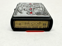 Anne Stokes Gothic Guardian Emblem 49755 Zippo Black Matte Lighter - Hers and His Treasures