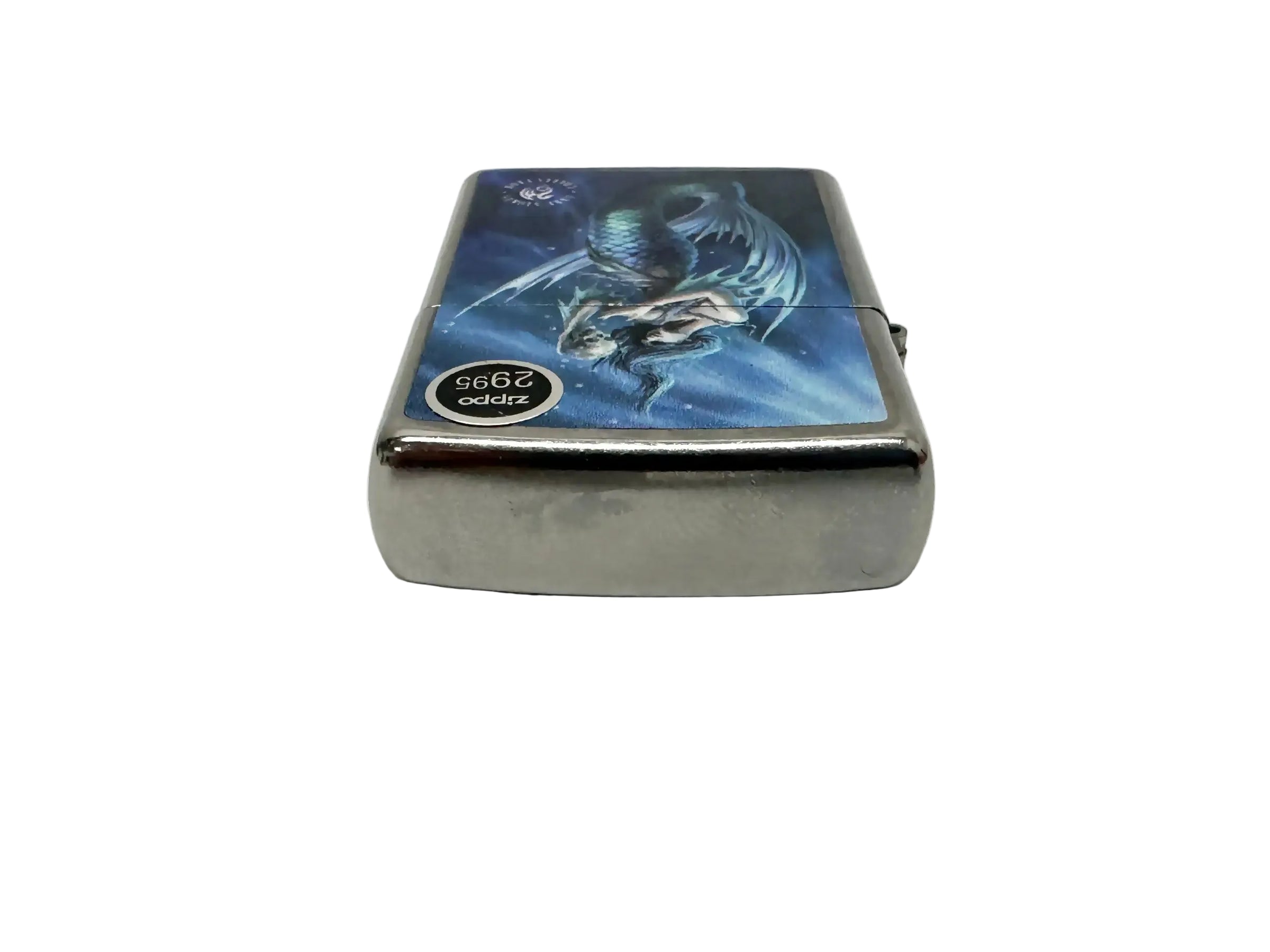 2019 Anne Stokes Collection "Mermaid and Skull" Limited Edition Zippo Lighter - Hers and His Treasures