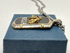 Bradford Exchange "Strength of the USMC" Dog Tag Pendant Necklace - Hers and His Treasures