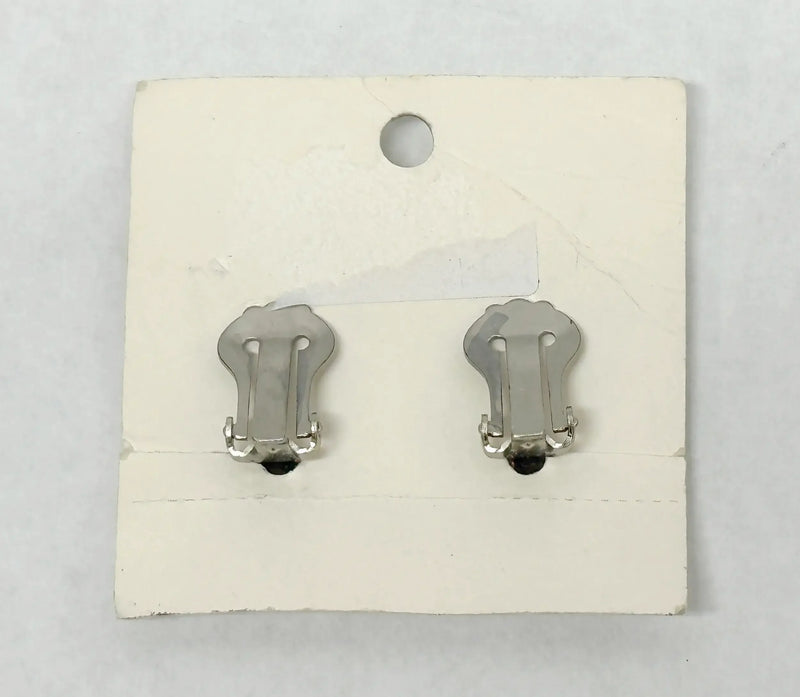 Vintage 1961-1972 Bell Trading Co. Solid Copper Double Leaf Clip-On Earrings - Hers and His Treasures