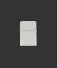 2010 Bicycle Cards White Matte Windproof Zippo Lighter - Hers and His Treasures