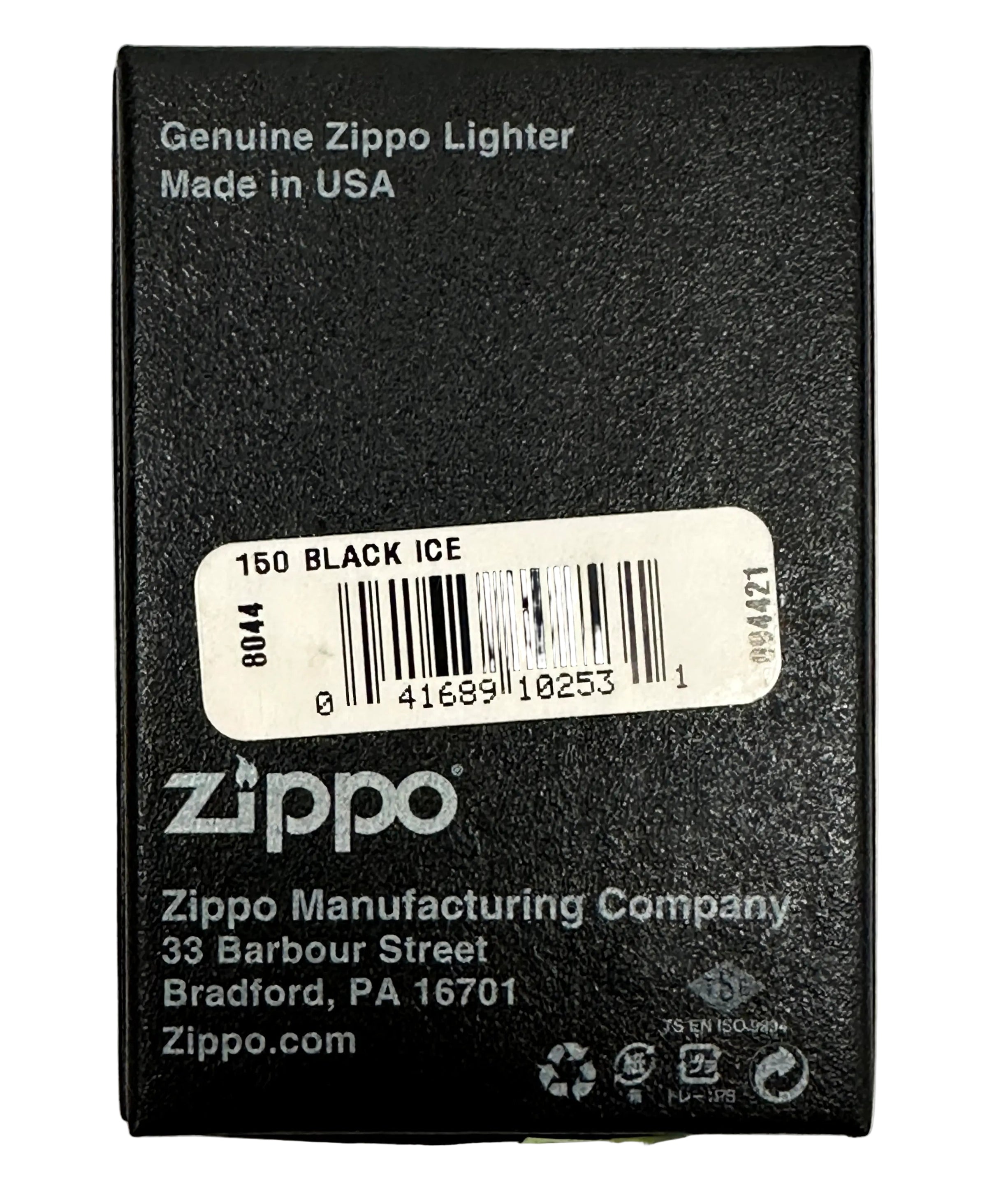 New 2016 Black Ice 150 Zippo Lighter - Hers and His Treasures