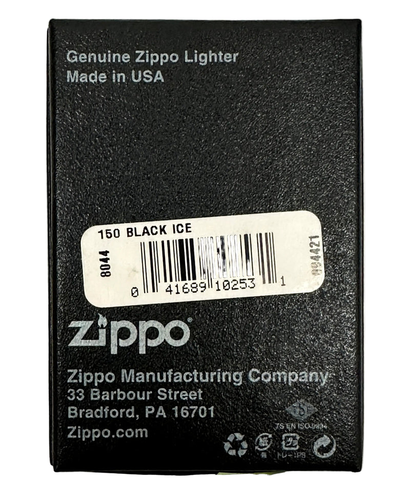 New 2016 Black Ice 150 Zippo Lighter - Hers and His Treasures