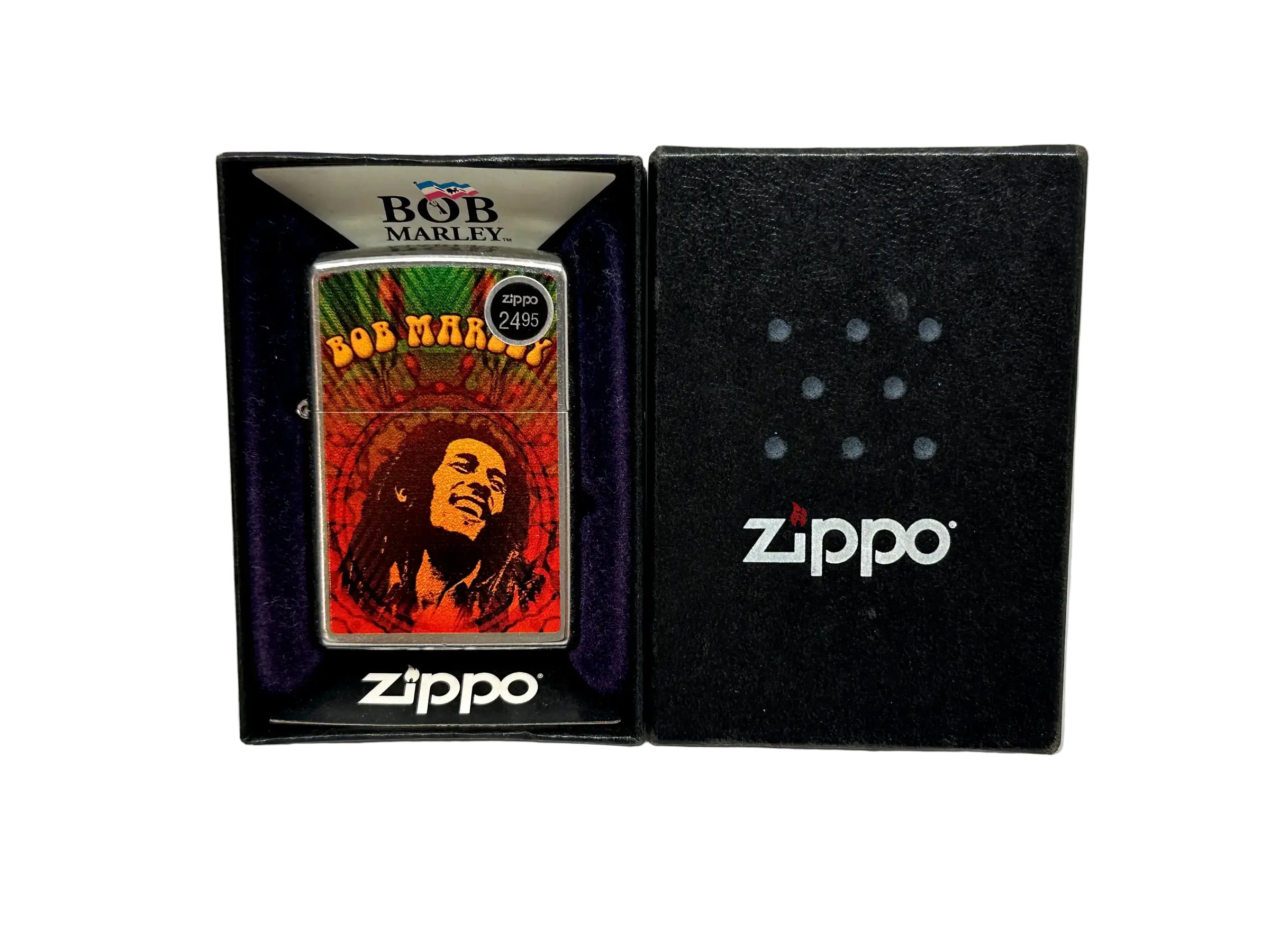 2012 Bob Marley Street Chrome Zippo Lighter - Hers and His Treasures