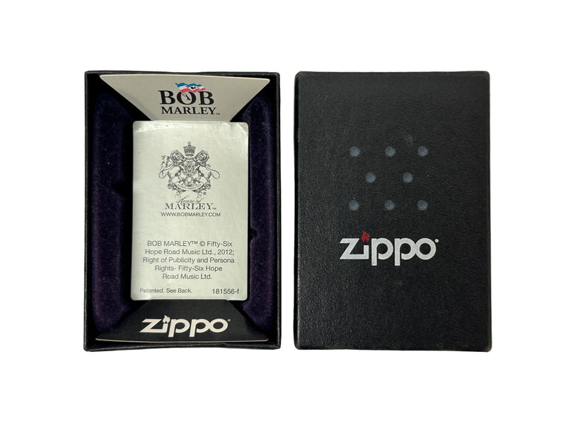 2012 Bob Marley Street Chrome Zippo Lighter - Hers and His Treasures