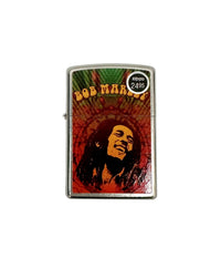 2012 Bob Marley Street Chrome Zippo Lighter - Hers and His Treasures