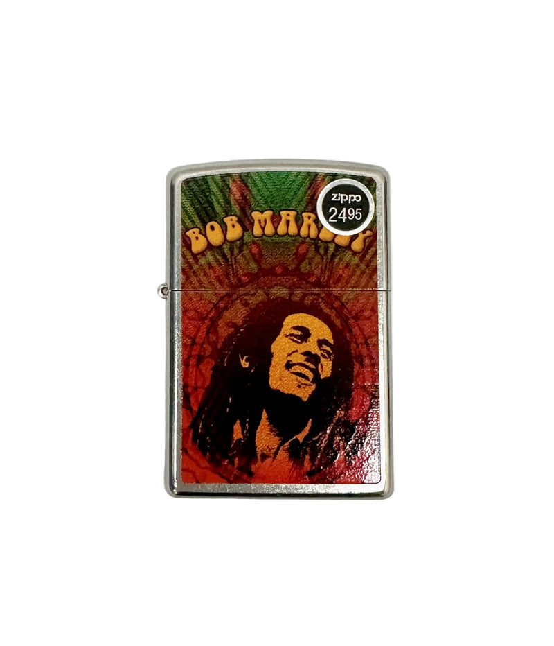 2012 Bob Marley Street Chrome Zippo Lighter - Hers and His Treasures