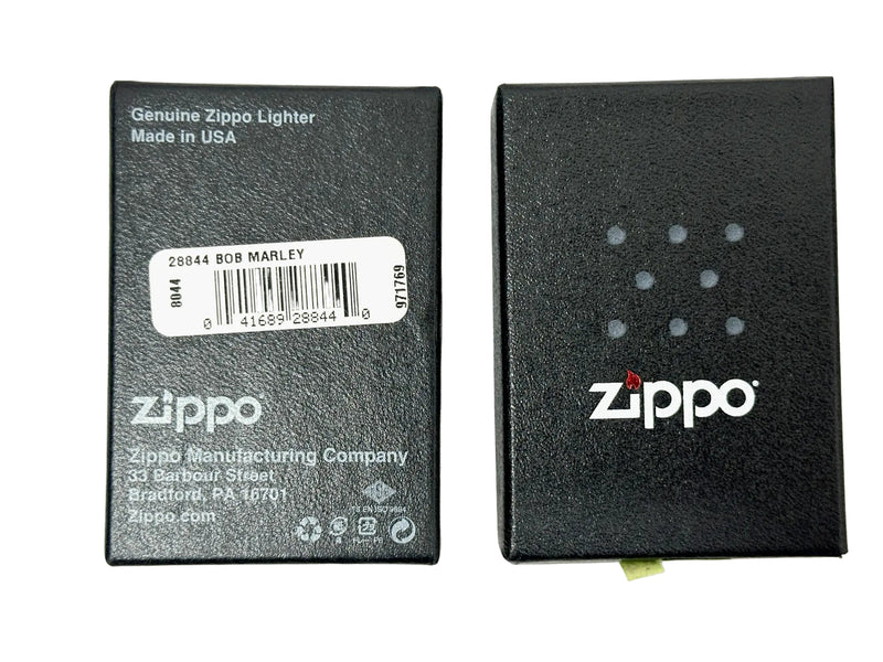 2015 28844 Bob Marley Iron Lion Street Chrome Zippo Lighter - Hers and His Treasures