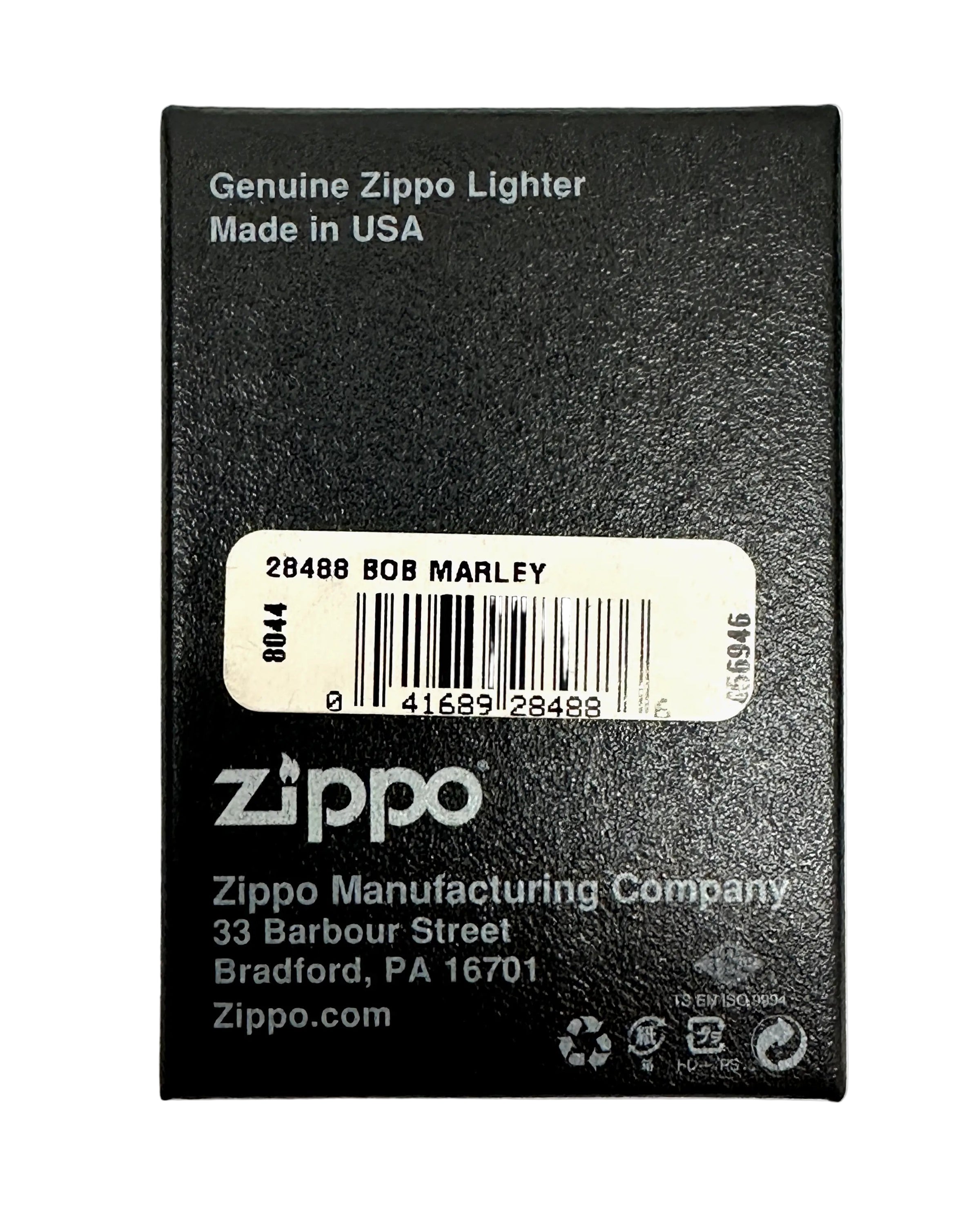 2015 28488 Bob Marley Portrait Zippo Lighter - Hers and His Treasures