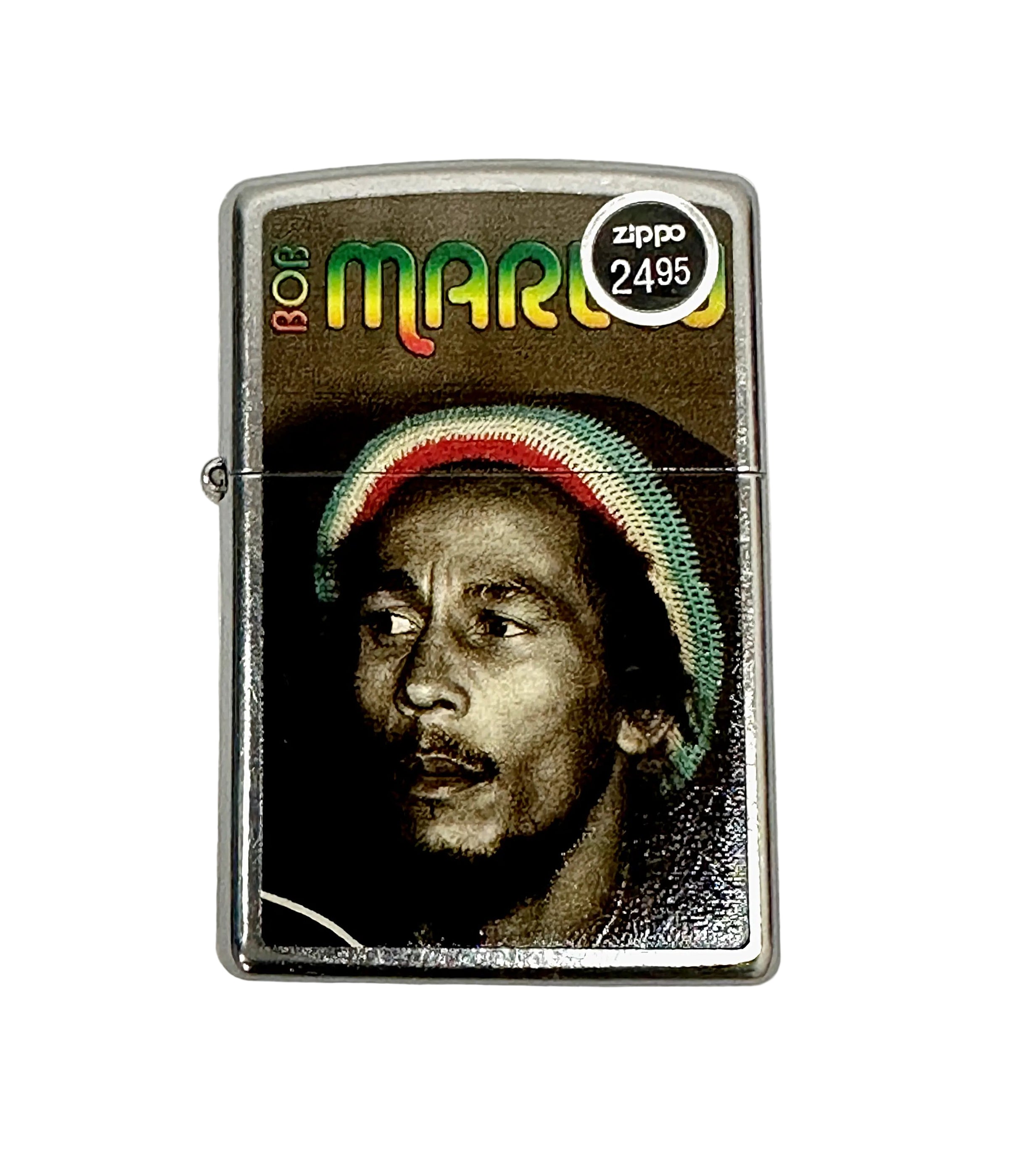 2015 28488 Bob Marley Portrait Zippo Lighter - Hers and His Treasures