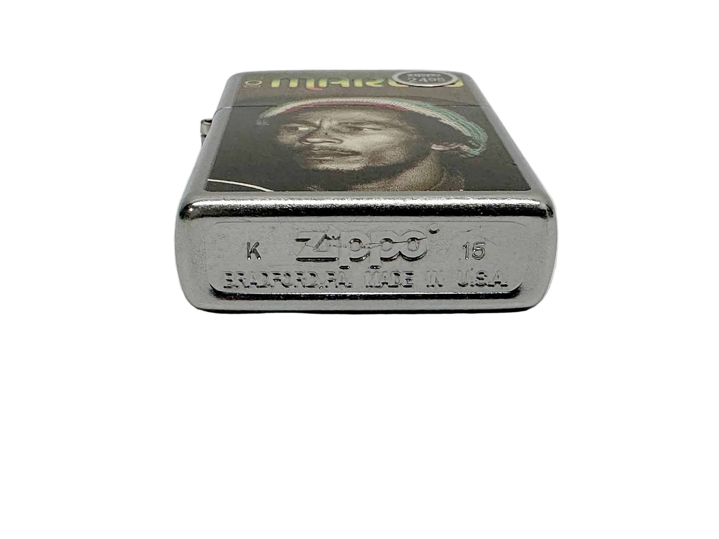 2015 28488 Bob Marley Portrait Zippo Lighter - Hers and His Treasures
