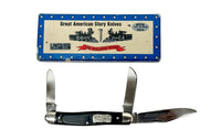Boker 1776 Great American Story "The Golden Spike" Stockman Knife - Hers and His Treasures