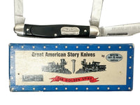 Boker 1776 Great American Story "The Golden Spike" Stockman Knife - Hers and His Treasures