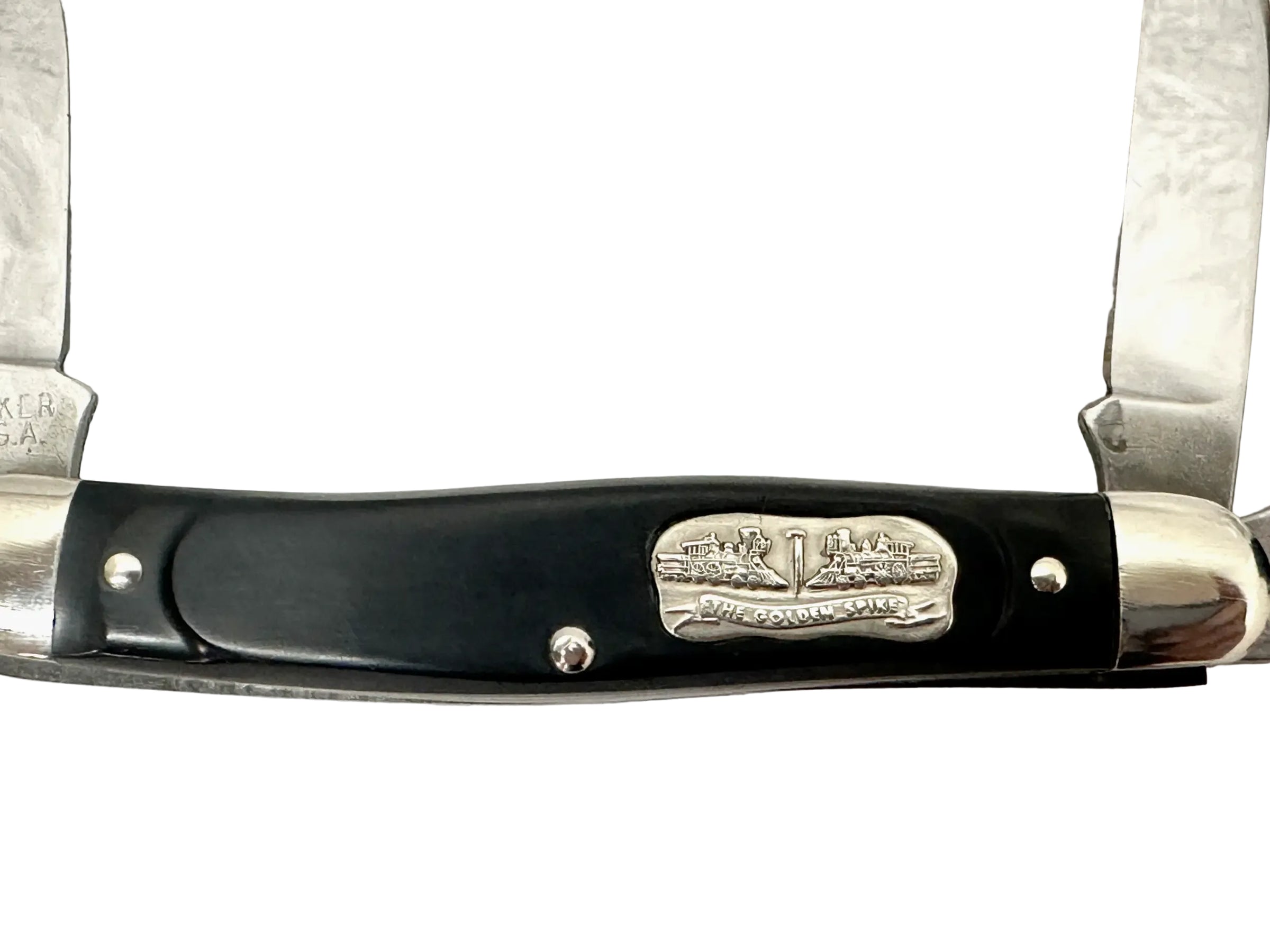 Boker 1776 Great American Story "The Golden Spike" Stockman Knife - Hers and His Treasures