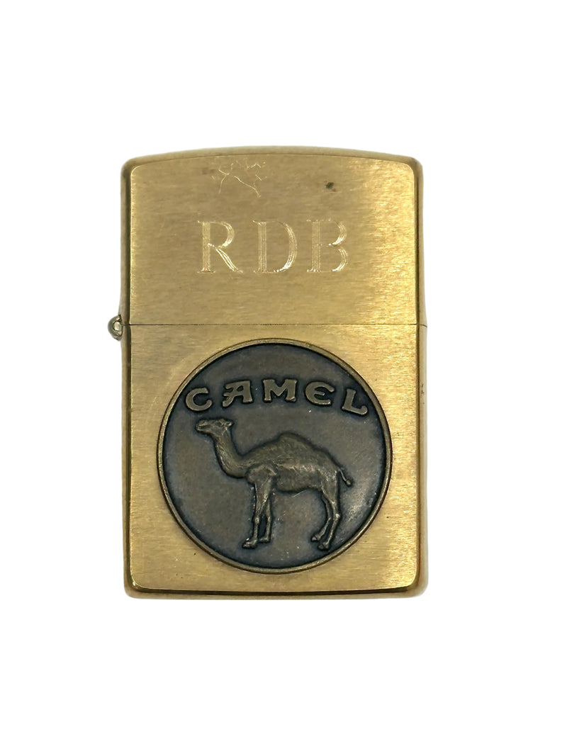 1932-1992 Camel Medallion Solid Brass Zippo Lighter - Hers and His Treasures