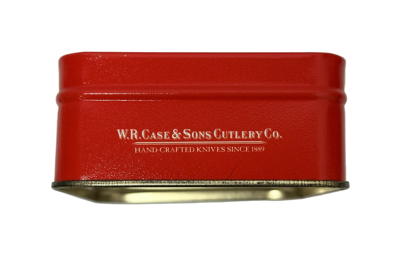 2002 Case XX Budweiser 6207 Red Bone Mini Trapper Pocket Knife - Hers and His Treasures