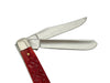 2002 Case XX Budweiser 6207 Red Bone Mini Trapper Pocket Knife - Hers and His Treasures