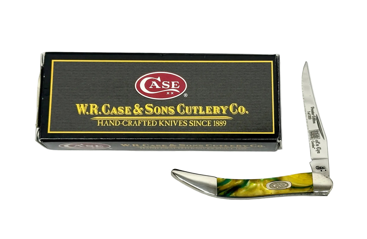 2008 Case XX 610096 Cat's Eye Corelon Tiny Toothpick Pocket Knife - Hers and His Treasures