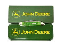 2007 Case XX 6220 John Deere Green Bone Peanut Pocket Knife - Hers and His Treasures