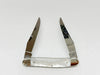 2003 Case XX Mother of Pearl 9/11 Commemorative Muskrat Pocket Knife - Hers and His Treasures