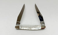 2003 Case XX Mother of Pearl 9/11 Commemorative Muskrat Pocket Knife - Hers and His Treasures