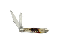 2025 Case XX Red Stag Peanut Pocket Knife - Hers and His Treasures