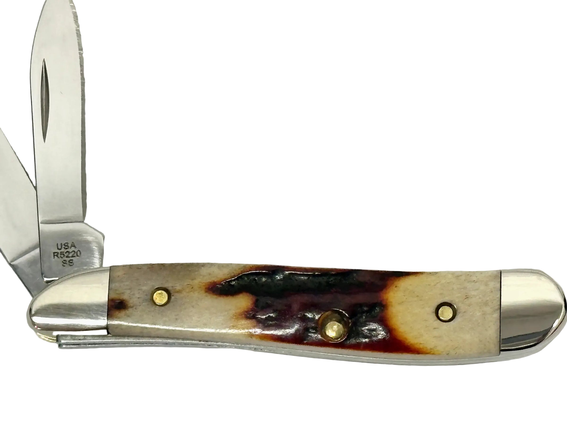 2025 Case XX Red Stag Peanut Pocket Knife - Hers and His Treasures