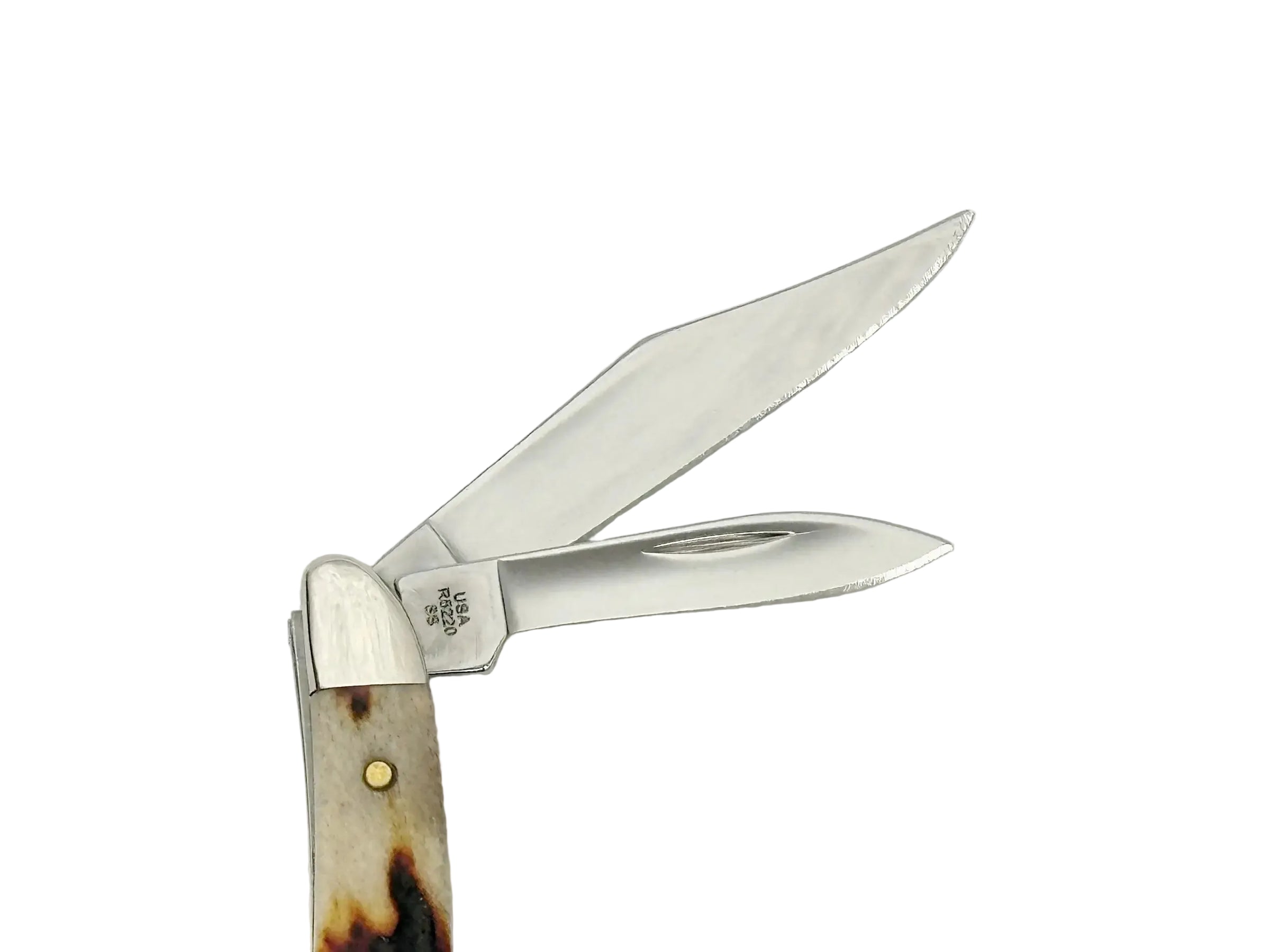 2025 Case XX Red Stag Peanut Pocket Knife - Hers and His Treasures