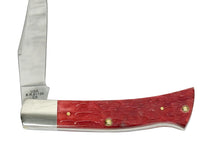 Case XX Peach Seed Jigged Dark Red Bone CS Axe Handle Pocket Knife - Hers and His Treasures